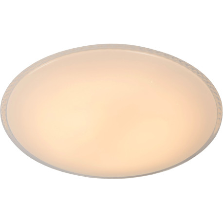Plafonnier moderne en acrylique opalin LED Ø30 cm Sam