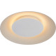 Plafonnier moderne en métal blanc LED Ø34,5 cm Sanz