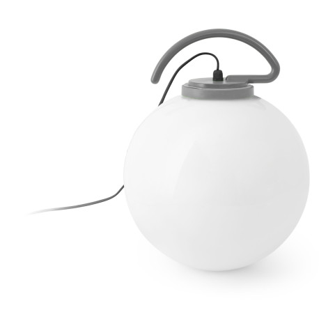 Boule lumineuse avec accroche grise Ø40 cm Tara