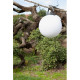 Boule lumineuse avec accroche grise Ø40 cm Tara