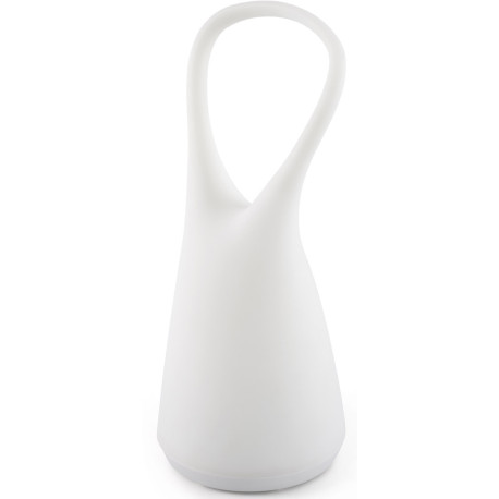 Lampe portable plastique blanc LED Urs