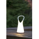 Lampe portable plastique blanc LED Urs