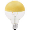 Ampoule décorative or LED E27 4W Ø9,5 cm 400Lm