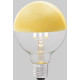 Ampoule décorative or LED E27 4W Ø9,5 cm 400Lm