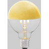 Ampoule décorative or LED E27 4W Ø9,5 cm 400Lm