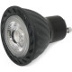 Ampoule LED noire GU10 8W Ø5 cm 500Lm