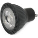 Ampoule LED noire GU10 8W Ø5 cm 520Lm