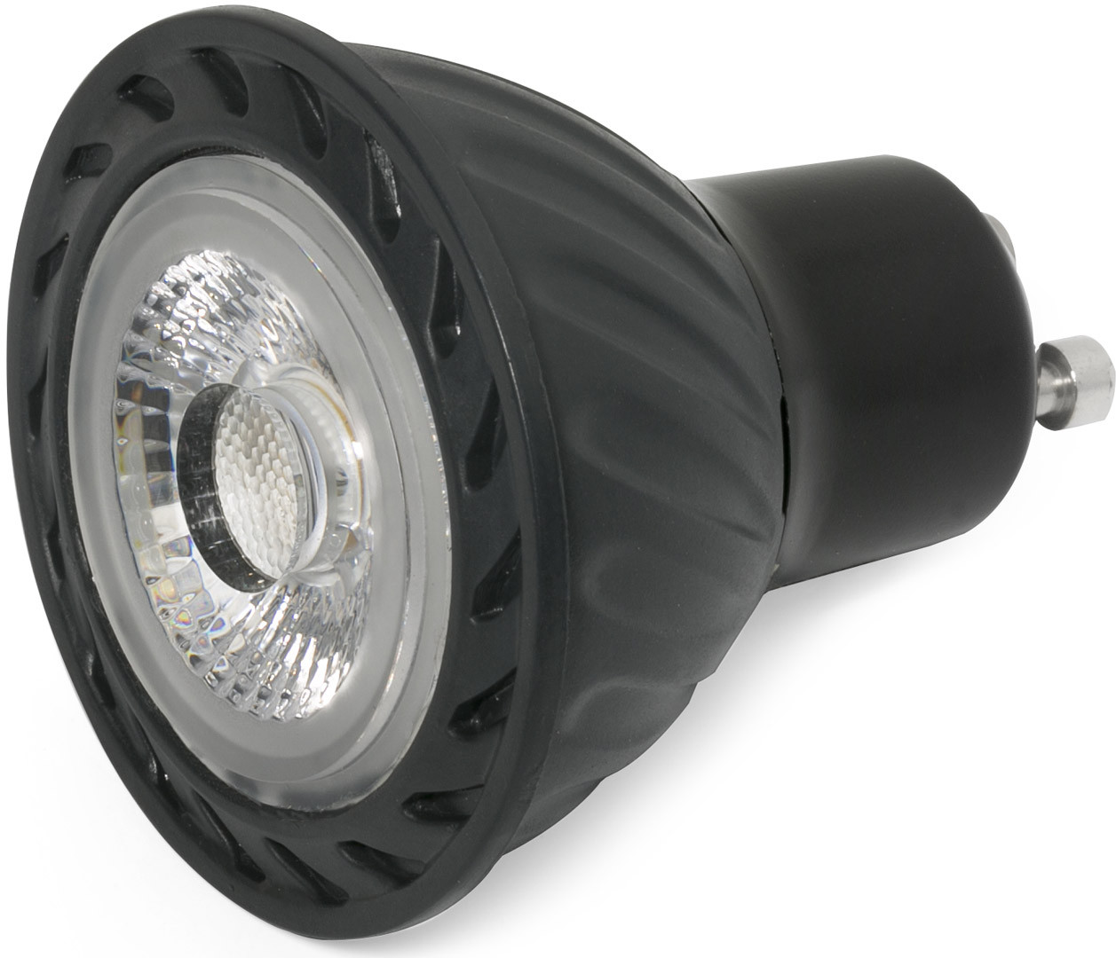 Ampoule LED noire GU10 8W Ø5 cm 520Lm