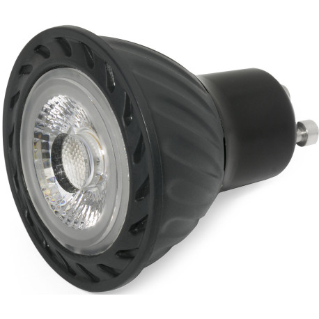 Ampoule LED noire GU10 8W Ø5 cm 500Lm Dimmable