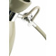 Lampe de bureau design en métal vert olive Mathilde