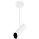 Suspension moderne en acier blanc Juliette