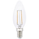 Ampoule flamme LED E14 2W 3,5 cm H10 cm 220Lm