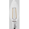 Ampoule flamme LED E14 2W 3,5 cm H10 cm 220Lm