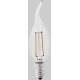 Ampoule flamme LED E14 2W 3,5 cm H12,5 cm 220Lm