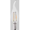 Ampoule flamme LED E14 2W 3,5 cm H12,5 cm 220Lm