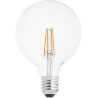 Ampoule décorative LED E27 4W Ø12,5 cm 460 Lm