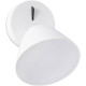 Applique design en aluminium blanc LED Charlotte