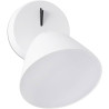 Applique design en aluminium blanc LED Charlotte