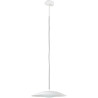 Suspension moderne en métal blanc Ø40 cm Marie