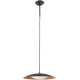 Suspension moderne en métal noir et or Ø40 cm Marie