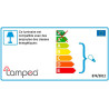 Spot moderne 4 LED en métal chromé Gall
