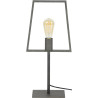 Lampe de table industrielle en métal noir Alexandra