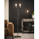 Lampe de table industrielle en métal noir Alexandra