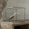 Lampe de table moderne en métal bronze antique Sasha