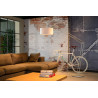 Lampadaire de salon design articulé blanc Thalis