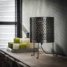Lampe de table industrielle en métal Benjamin