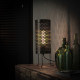 Lampe de table industrielle en métal Thomas