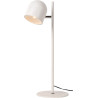 Lampe de bureau classique en métal blanc Kyliane