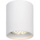 Plafonnier design cylindrique blanc Malicia