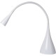 Lampe de bureau contemporaine flexible blanche Suzie