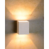 Applique carrée design blanche Eliot