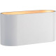 Applique ovale design blanche Eliot