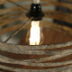 Suspension vintage en métal 1 lampe Ø 40 cm David