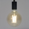 Ampoule LED filament E27 6W Ø12,5 cm