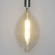 Ampoule ovale LED filament E27 8W