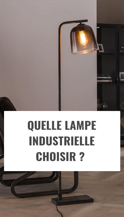 Lampe de bureau industrielle – Zelda et Charlie